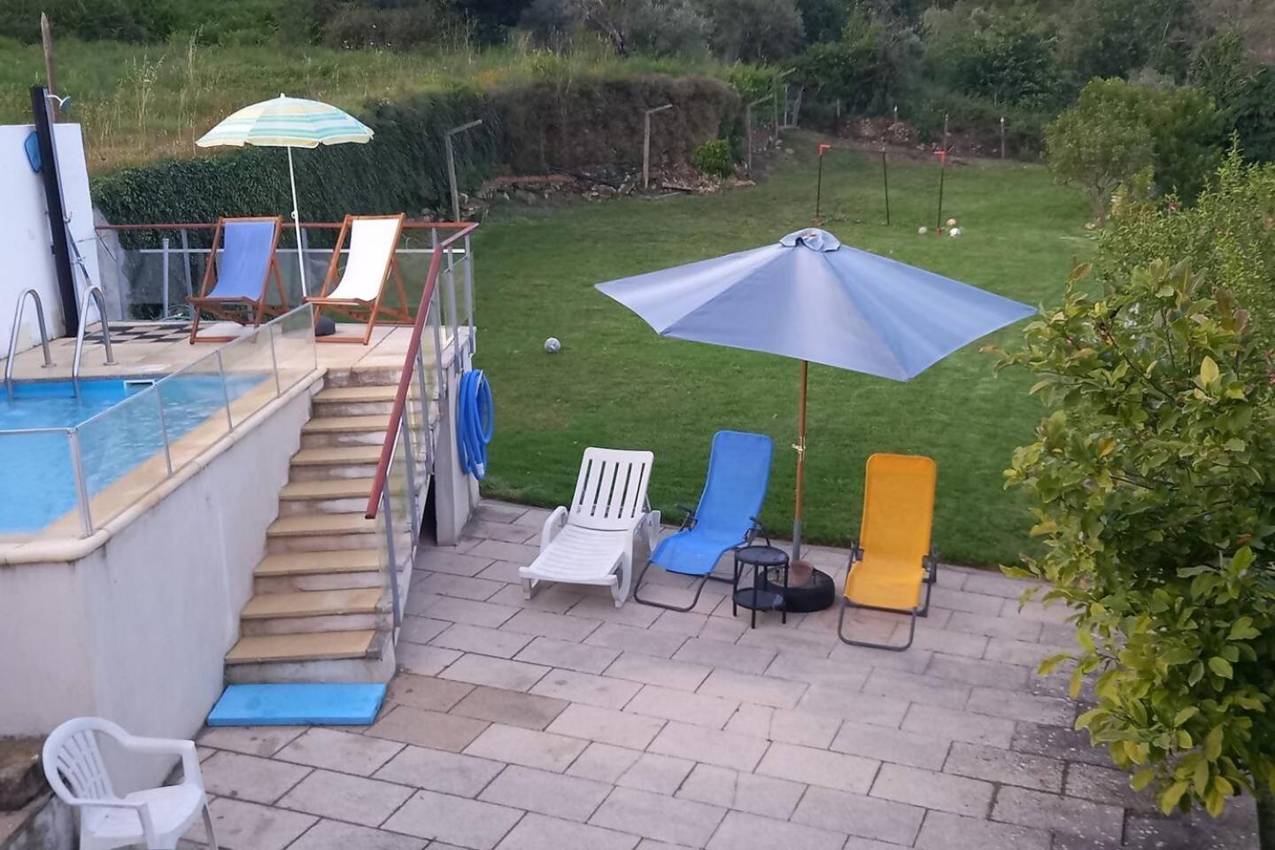 Retiro Na Natureza Casa Com Piscina Digueifel Eksteriør billede